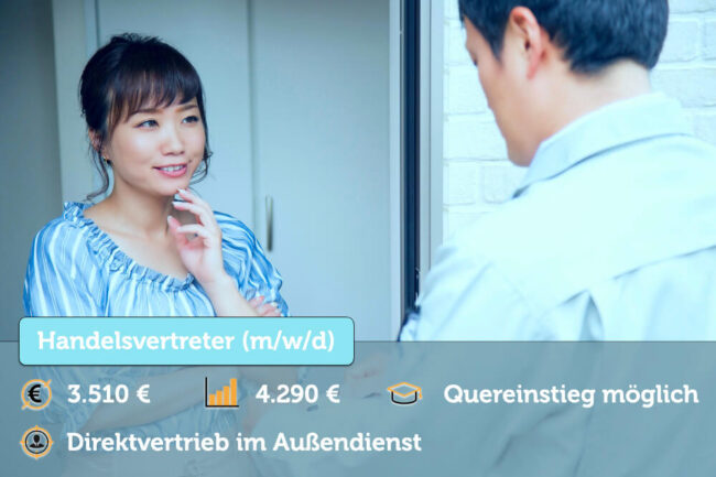 Beruf Handelsvertreter: Aufgaben, Gehalt + Jobs