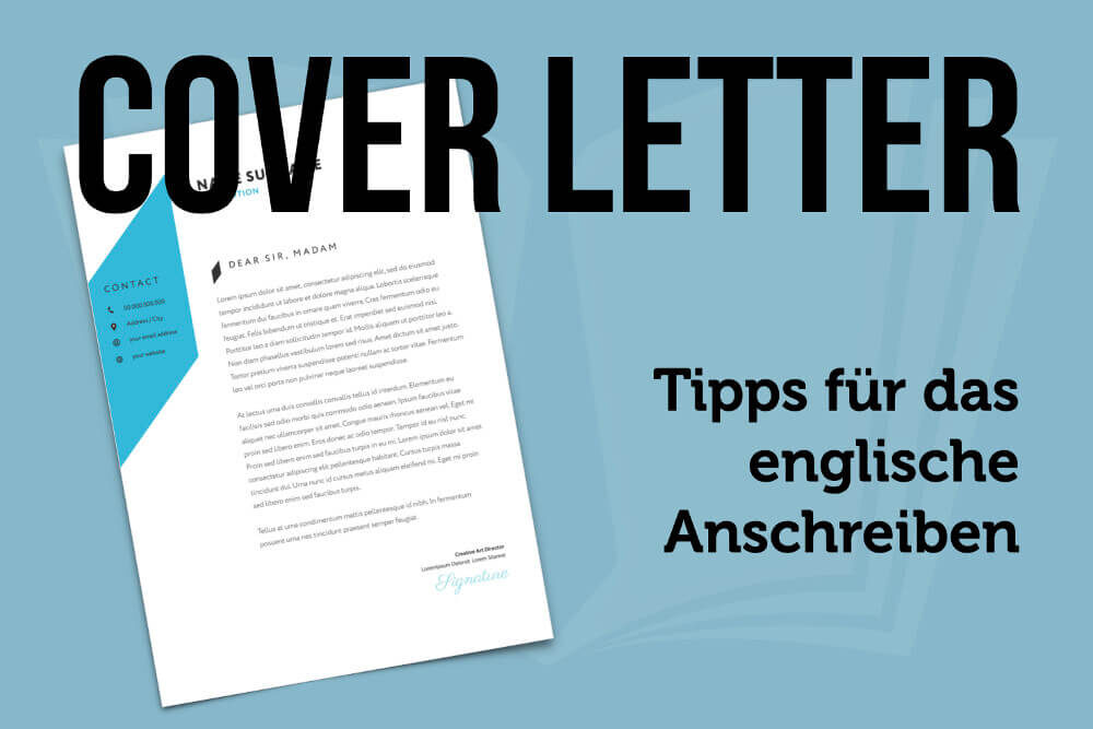 Cover Letter: Tipps + Beispiele zur englischen Bewerbung