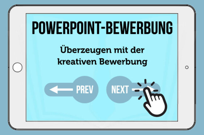 Powerpoint-Bewerbung