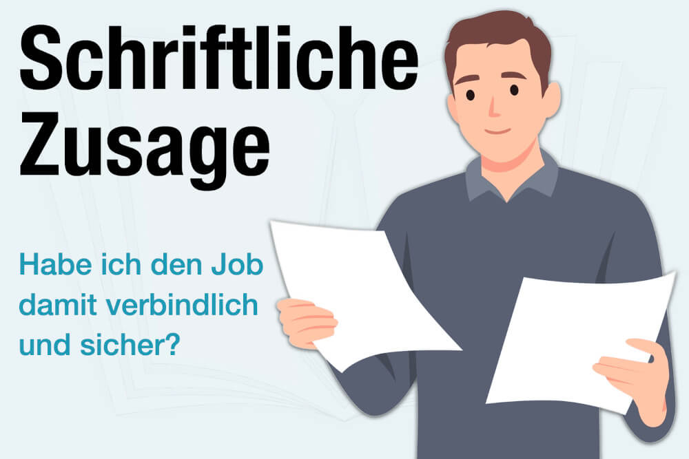 Schriftliche Zusage Job Bindend Verbindlich Arbeitsrecht