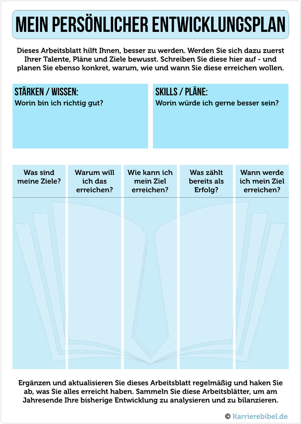 Entwicklungsplan Vorlage Muster Kostenlos Arbeitsblatt