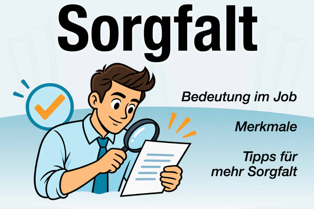 Sorgfalt Definition Bedeutung Beispiele Beruf Tipps Job