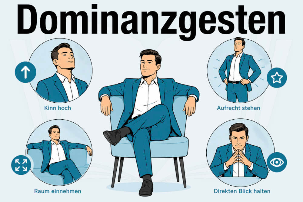 Dominanzgesten Beispiele Bedeutung Wie Reagieren Kontern