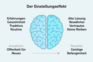 Einstellungseffekt Erste Wahl Gut Feind Des Besseren