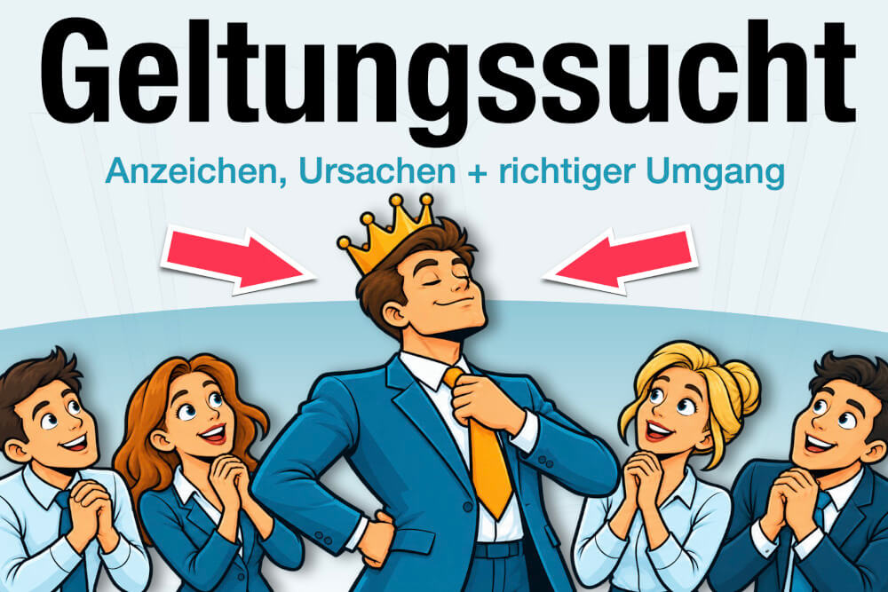 Geltungssucht Bedeutung Psychologie Anzeichen Ursachen Reaktion Umgang