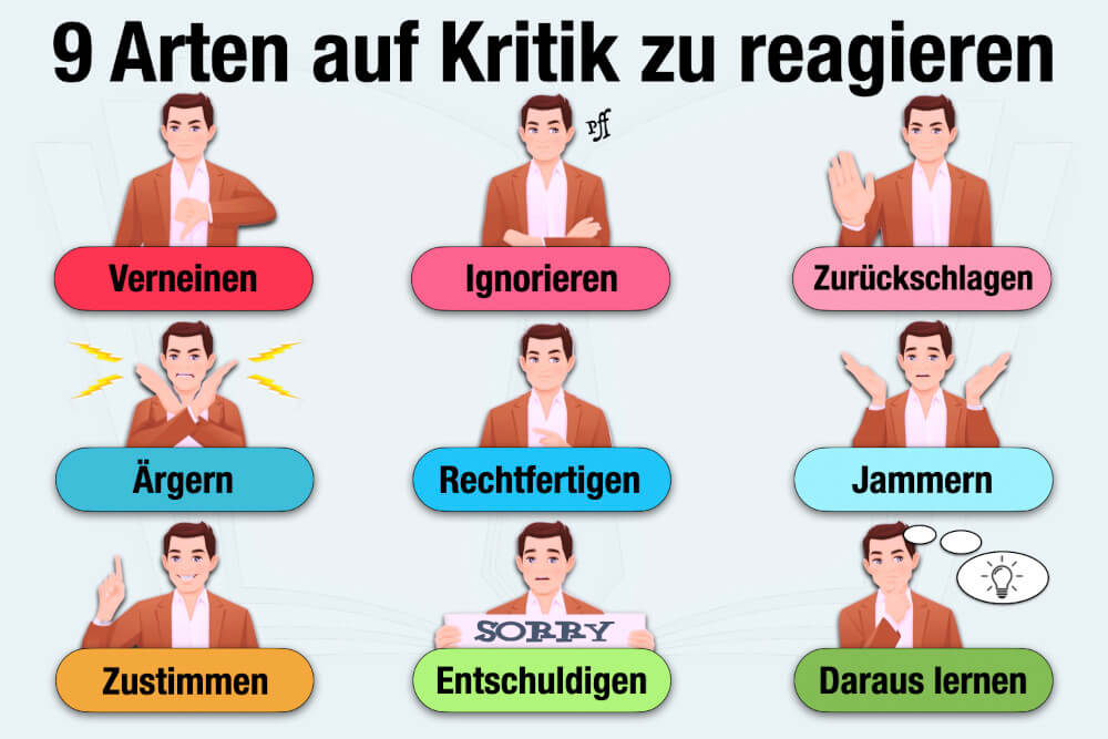 Mit Kritik Umgehen 9 Arten Reaktion konstruktive kritik, kritik äußern, was ist konstruktive kritik, konstruktive kritik definition, konstruktive kritik beispiele, kritik ausüben, positive kritik, kritik üben, kritik beispiel, konstruktive kritik bedeutung