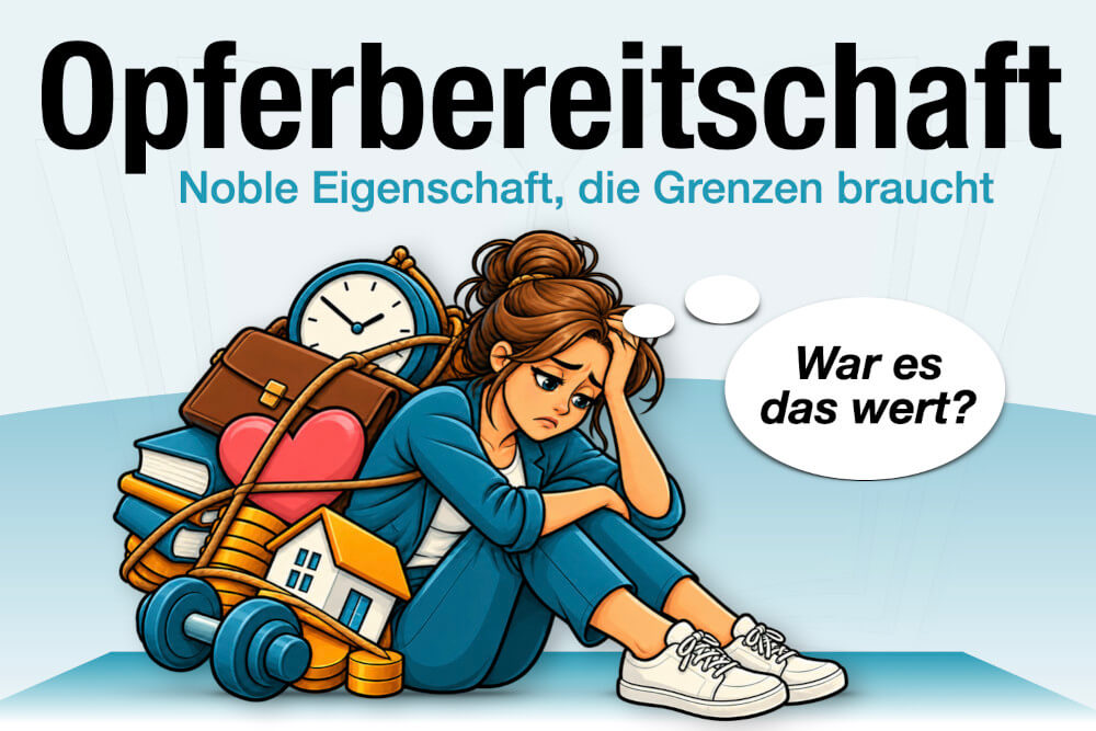 Opferbereitschaft Bedeutung Beispiele Grenzen