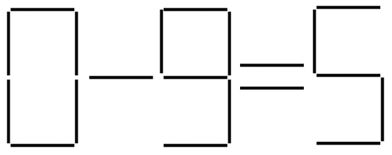 Streichholzrätsel Frage 04