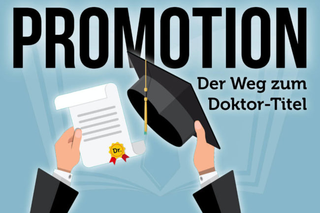 Promotion Der Weg Zum Doktortitel