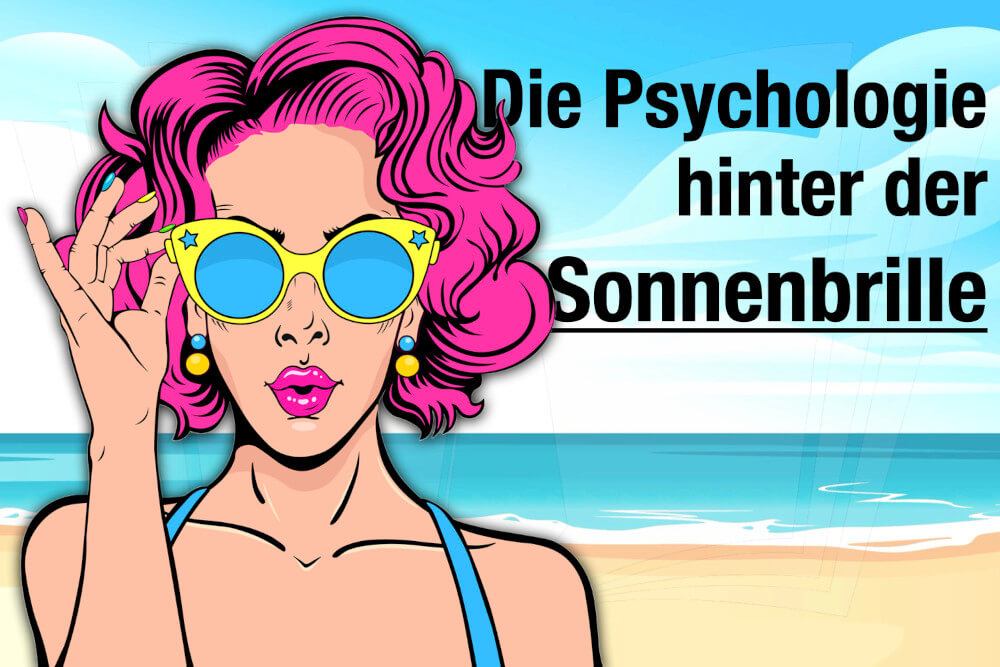 Sonnenbrille Tragen Cool Psychologie