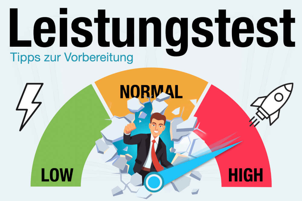 Leistungstest Arten Vorbereitung Uebungen Tipps