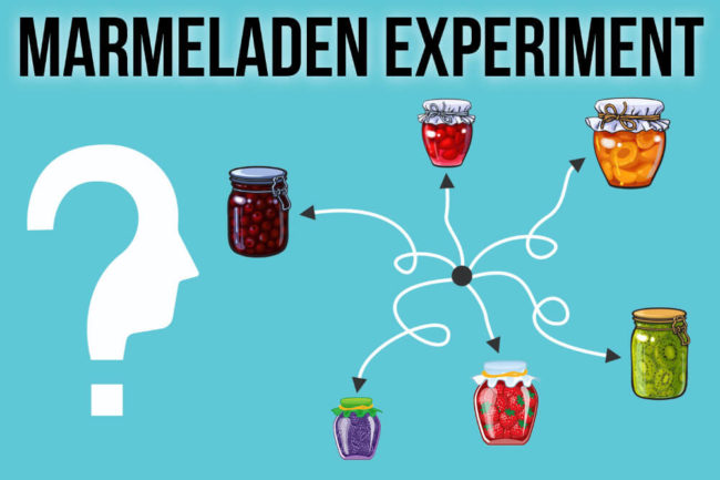 Marmeladen-Experiment