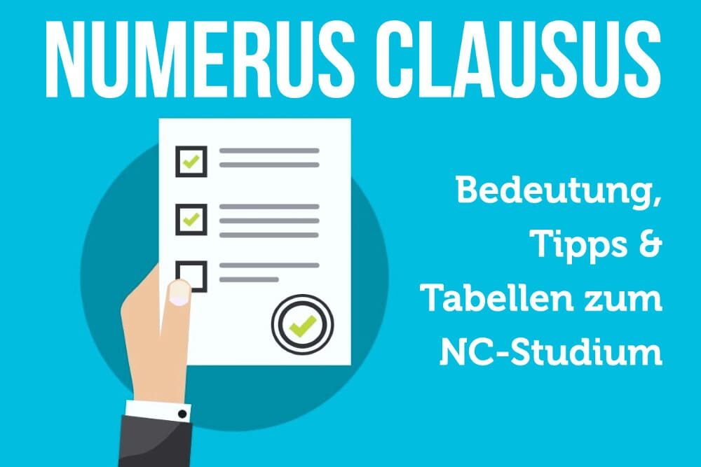 Numerus clausus: Die wichtigsten Tabellen zum NC-Studium