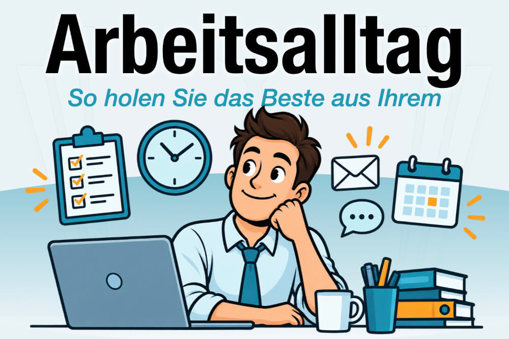 Arbeitsalltag Definition Bedeutung Routine Tipps