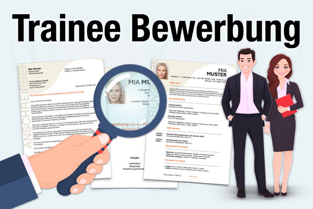 Bewerbung Trainee Muster Vorlagen Anschreiben Tipps