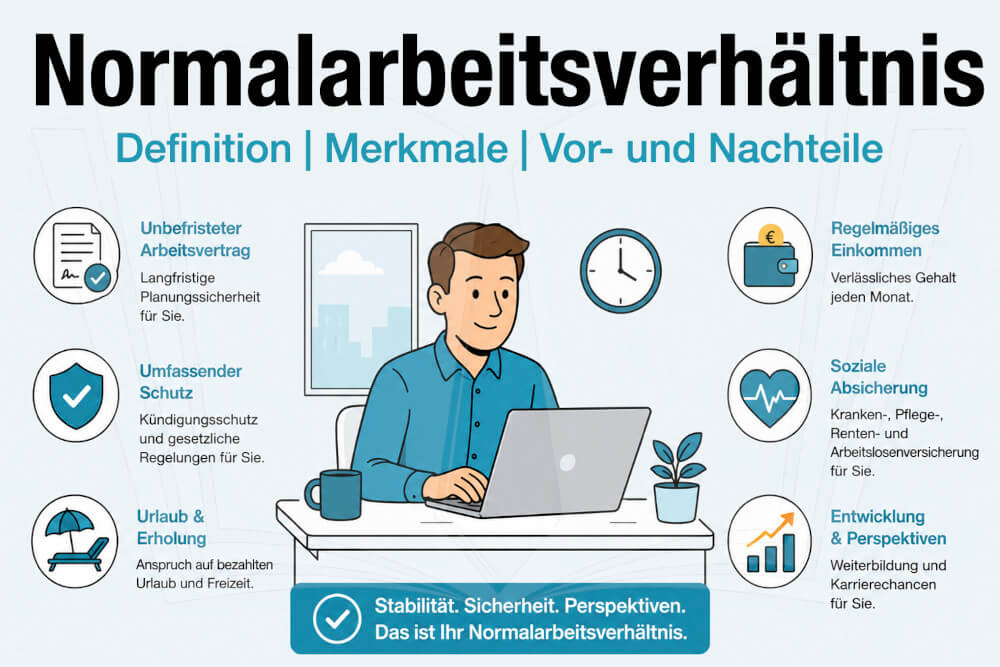 Normalarbeitsverhaeltnis Definition Merkmale Atypische Beschaeftigung Vorteile Nachteile