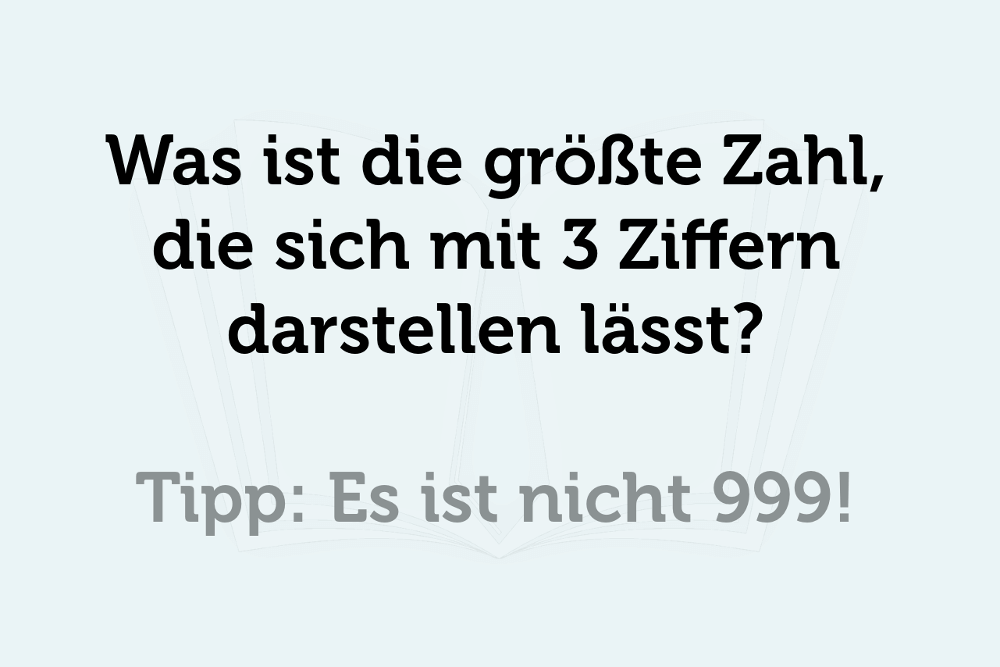 Knobelaufgabe Denksport Mathe Rätsel