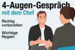 4 Augen Gespraech Bedeutung Vorbereitung Tipps Chef