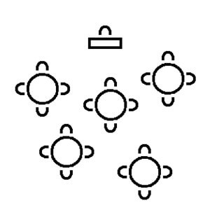 Sitzordnung Tischordnung Meeting Cluster