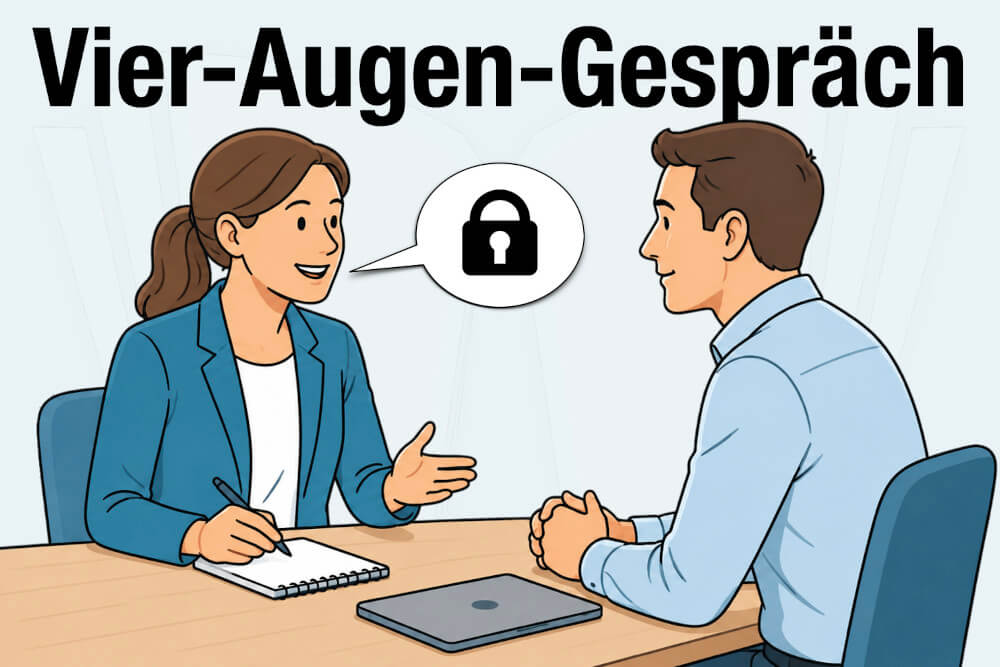 Vier Augen Gespraech Definition Bedeutung Beispiele Verhalten Tipps