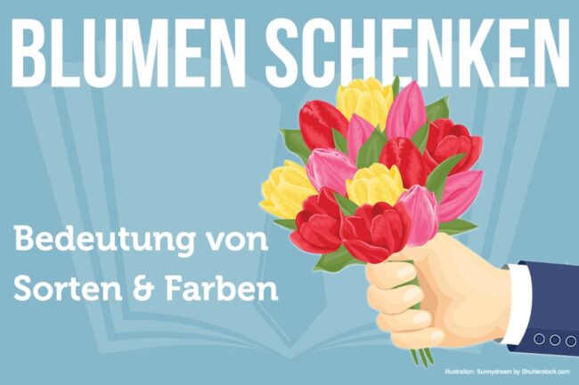 Blumen schenken