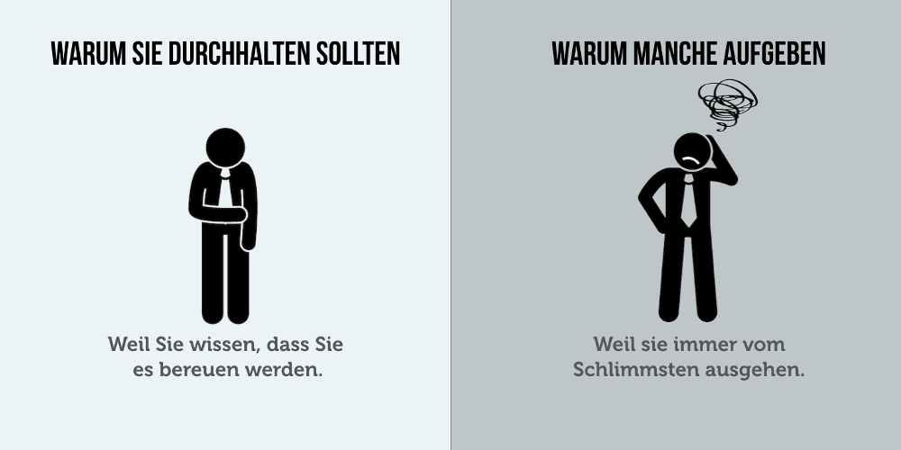 Nicht Aufgeben Durchhalten Grafik 04