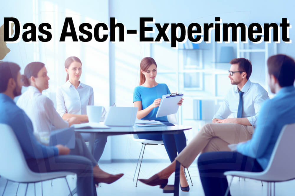 Asch-Experiment – einfach erklärt: Ablauf + Ergebnis