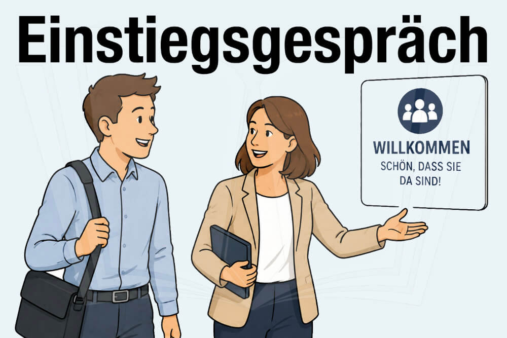 Einstiegsgespraech Ablauf Tipps Was Beachten