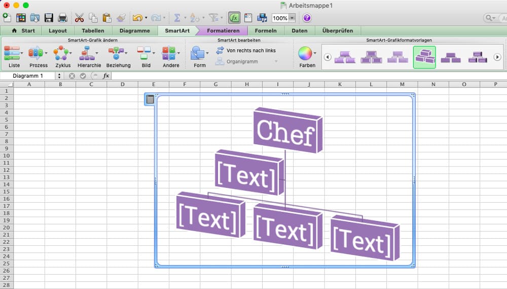 12+ Organigramm Erstellen Excel Vorlage Kostenlos ...