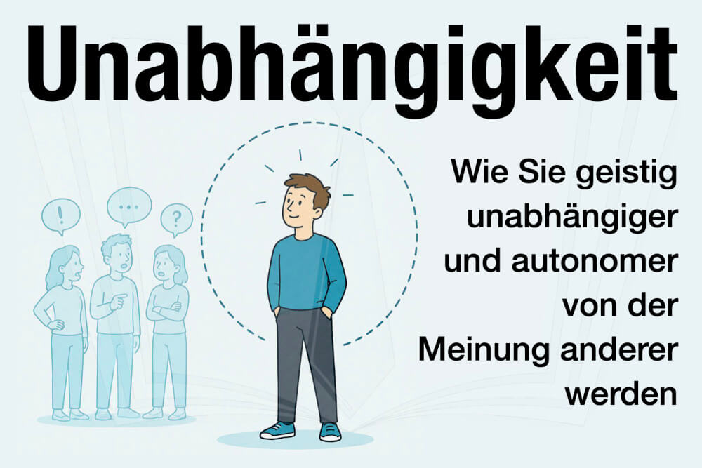 Geistige Unabhaengigkeit Autonom Meinung Anderer Tipps Strategien