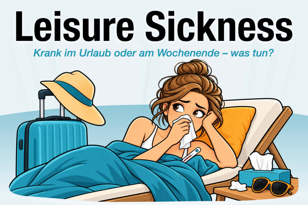 Leisure Sickness Bedeutung Symptome Ursachen Was Tun Krank Im Urlaub