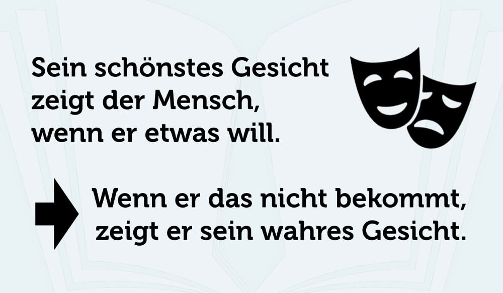 Sprüche Über Charakterlose Menschen Trifft dies auf einen spruch