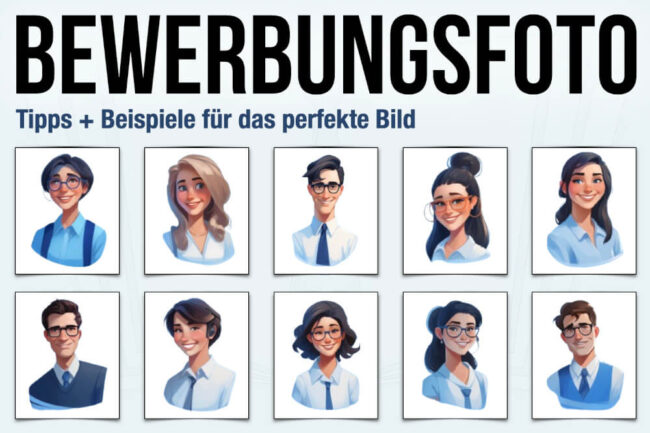 Bewerbungsfoto: 15 Tipps + Beispiele für das perfekte Bild