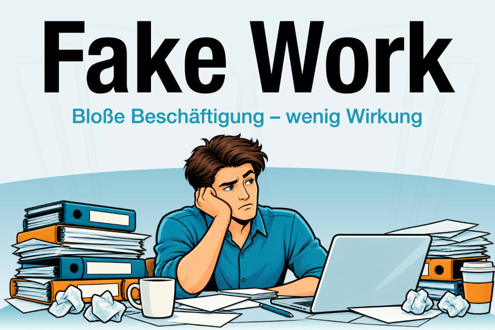 Fake Work Definition Beispiele Folgen Was Tun