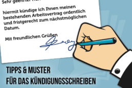 Kündigungsschreiben: Muster, Vorlagen, Tipps, 6 Fehler