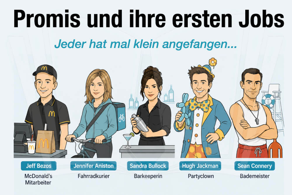 Prominente Jobs Erste Jobs Von Prominenten