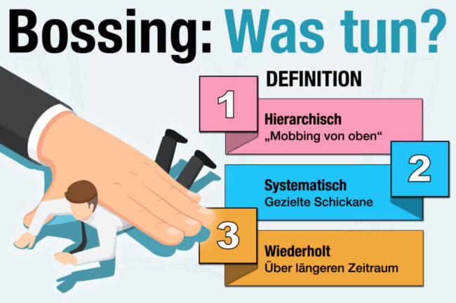 Bossing: Anzeichen, Beispiele + Was tun?