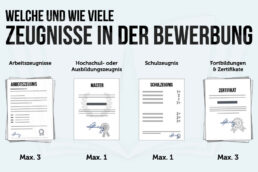 Zeugnisse Bei Bewerbung: Welche Mitschicken?