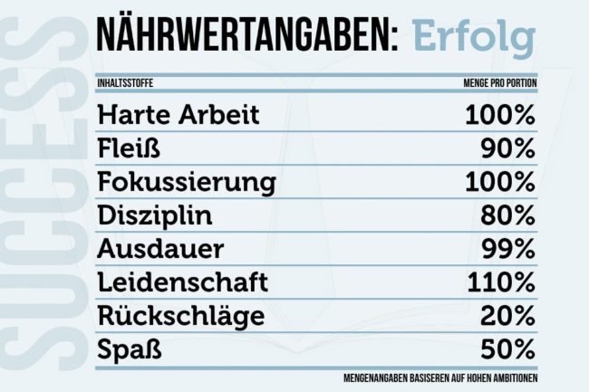 Erfolgseigenschaften