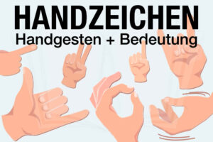 Handzeichen Bedeutung Handgesten Symbole Hand Zeichen International