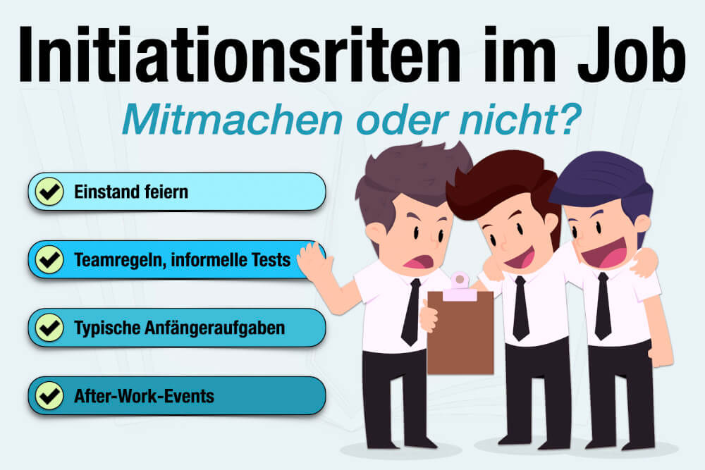 Initiationsriten Definition Bedeutung Beispiele Job Mitmachen Neinsagen