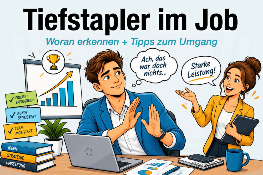 Tiefstapler Job Bedeutung Anzeichen Merkmale Tipps Was Tun