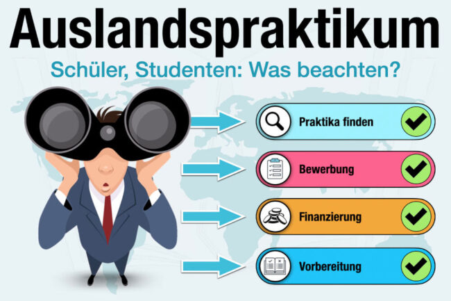 Auslandspraktikum: Wie finden, bewerben, finanzieren?