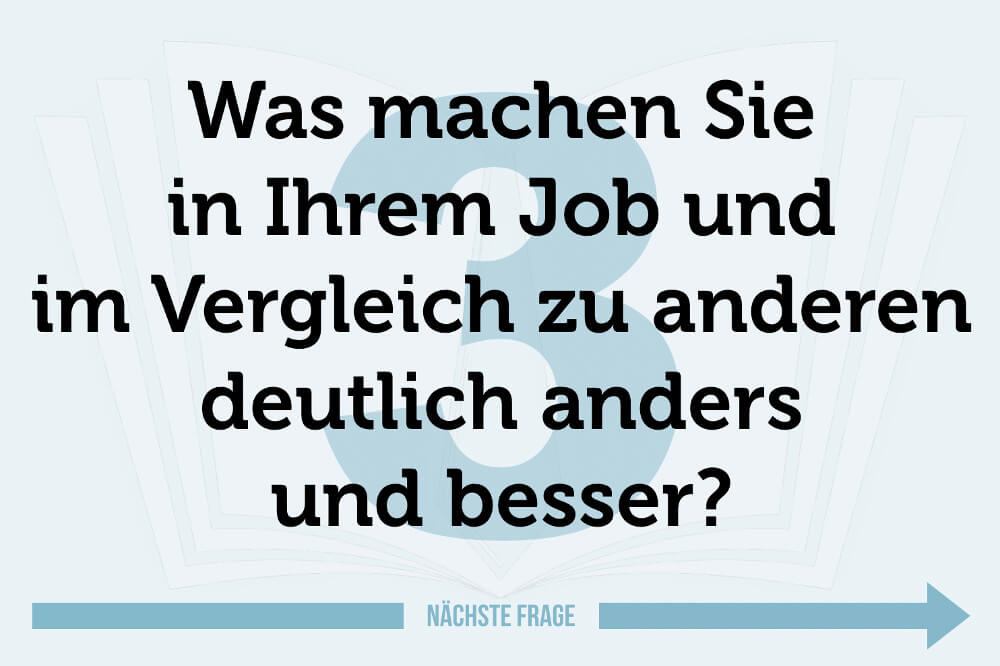 4 Fragen, die jede Bewerbung beantworten muss