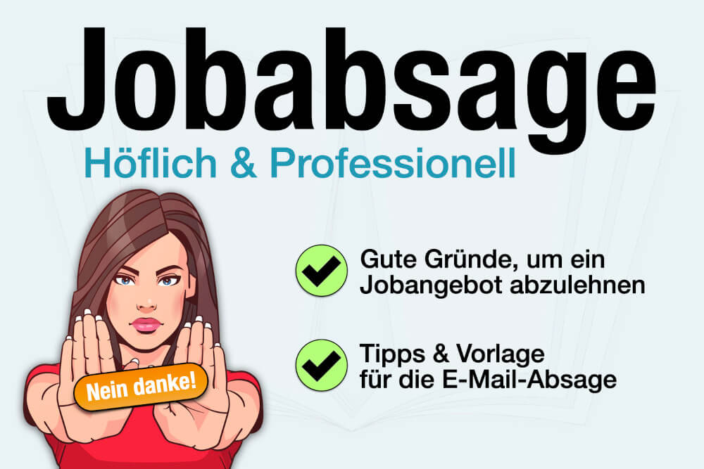 Jobabsage Schreiben Hoeflich Professionell Jobangebot Ablehnen Vorlage Tipps
