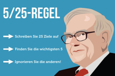 5/25-Regel: Was sind Ihre wichtigsten Ziele?