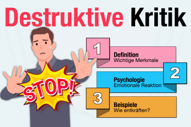 Destruktive Kritik: Richtig reagieren und entkräften!