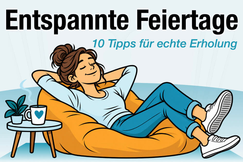 Entspannte Feiertage Tipps Erholung Abschalten