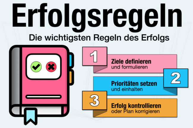 Die 10 wichtigsten Erfolgsregeln – nicht nur im Job!