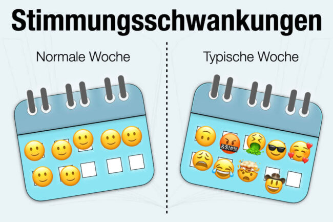 Stimmungsschwankungen